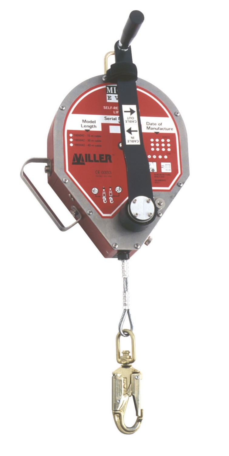 Enrouleur de sauvetage MightEvac Miller by Honeywell