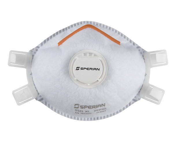 Masque jetable anti-poussière avec soupape 5321 - FFP3D Honeywell