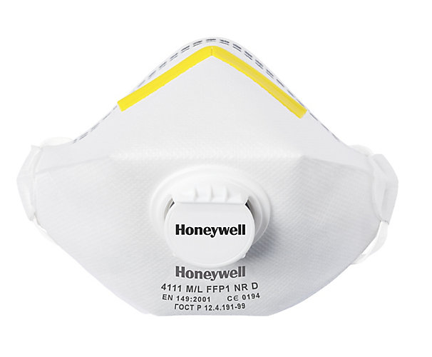 Masque jetable avec soupape 4111 - FFP1D Honeywell