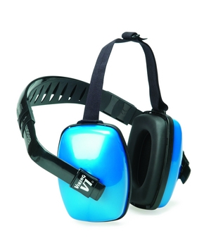Casque antibruit noir bleu électrique Viking V1 avec serre-tête SNR 30 dB Howard Leight by Honeywell