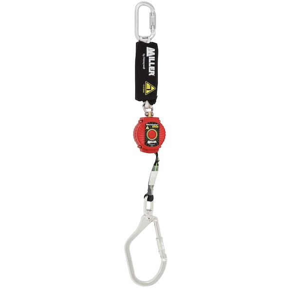 Enrouleur à rappel automatique Turbolite mousqueton 1/4 tour - mousqueton G065 Miller by Honeywell