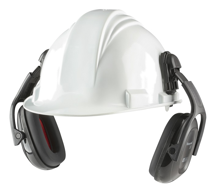 Coquilles antibruit noir VeriShield avec attaches SNR 26 dB Howard Leight by Honeywell
