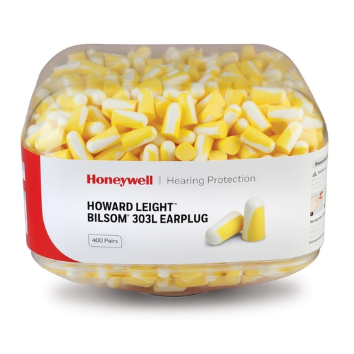 Recharge de bouchons anti-bruit à usage unique Bilsom 303 pour distributeur HL400 Howard Leight by Honeywell