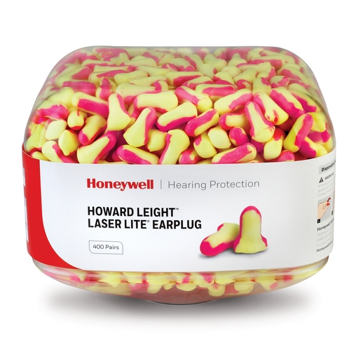 Recharge de bouchons anti-bruit à usage unique Laser Lite pour distributeur HL400 Howard Leight by Honeywell
