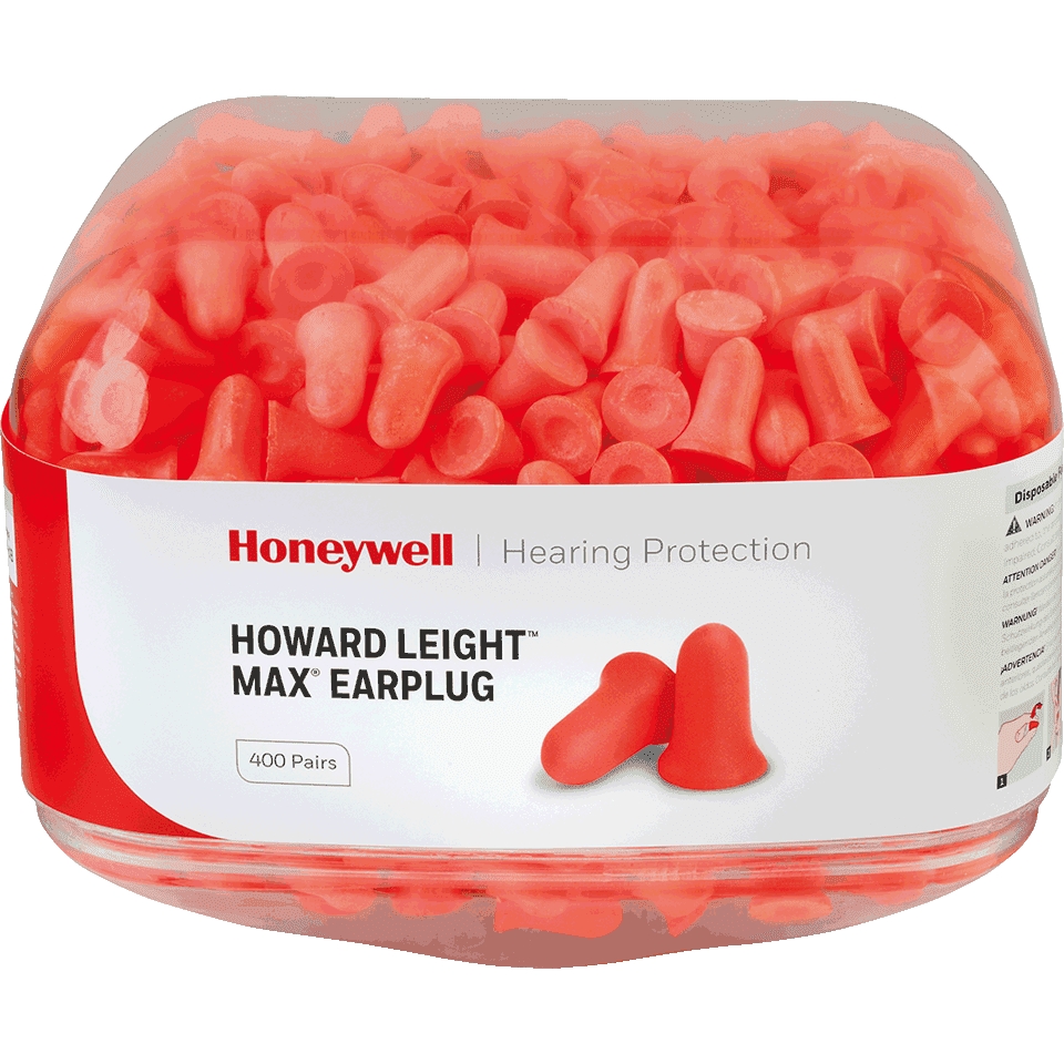 Recharge Bouchons antibruits Max - Pour distributeur HL400 SNR 37 dB PU Howard Leight by Honeywell