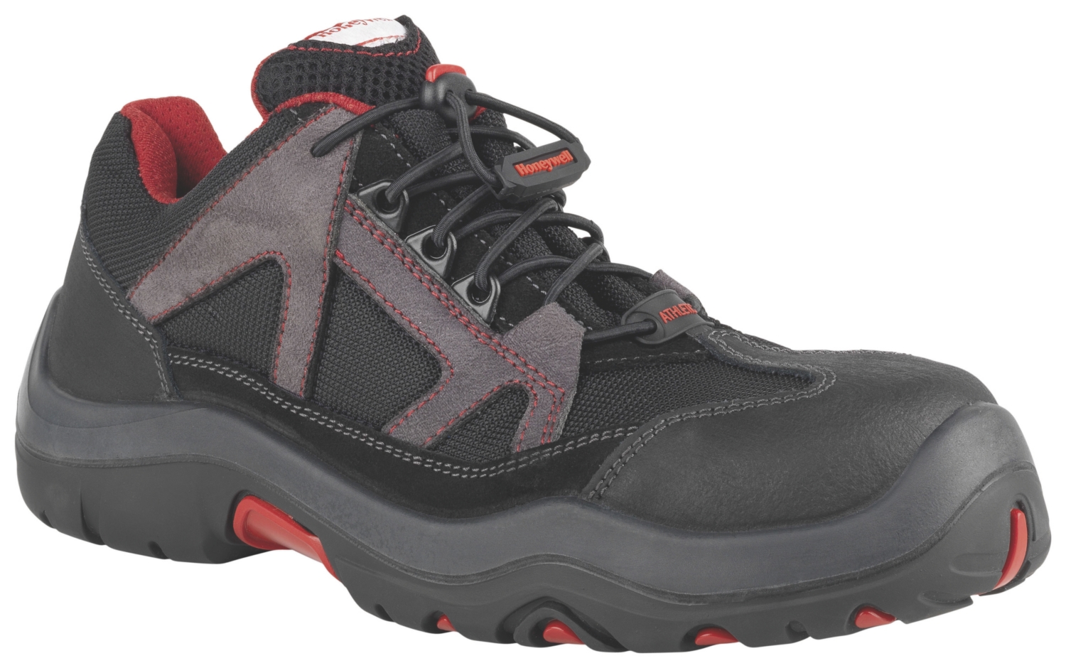  Chaussures de sécurité basses Ascender 6243850 - Noir/Rouge 