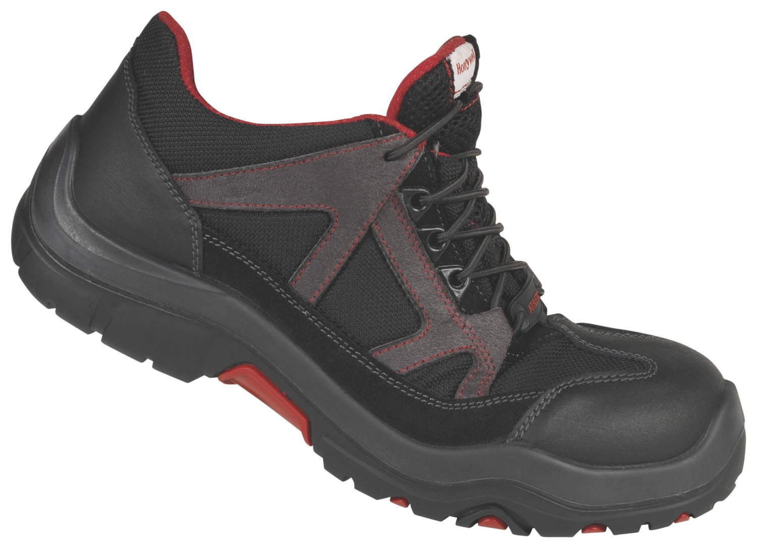 Chaussures de sécurité basses Ascender 6243850 - Noir/Rouge Honeywell