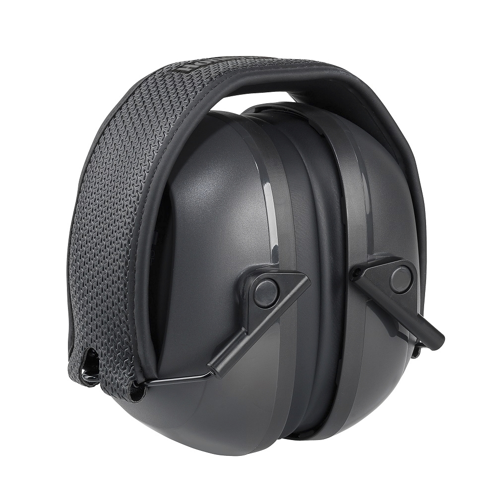 Casque antibruit noir VeriShield avec serre-tête pliable SNR 32 dB Howard Leight by Honeywell