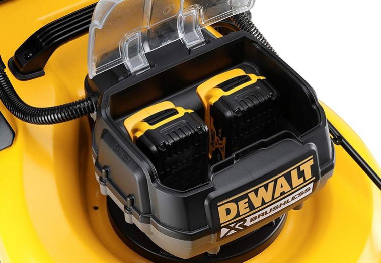 Tondeuse XR DCMW564P2 - livrée avec 2 batteries 18V 5Ah et un chargeur DeWalt