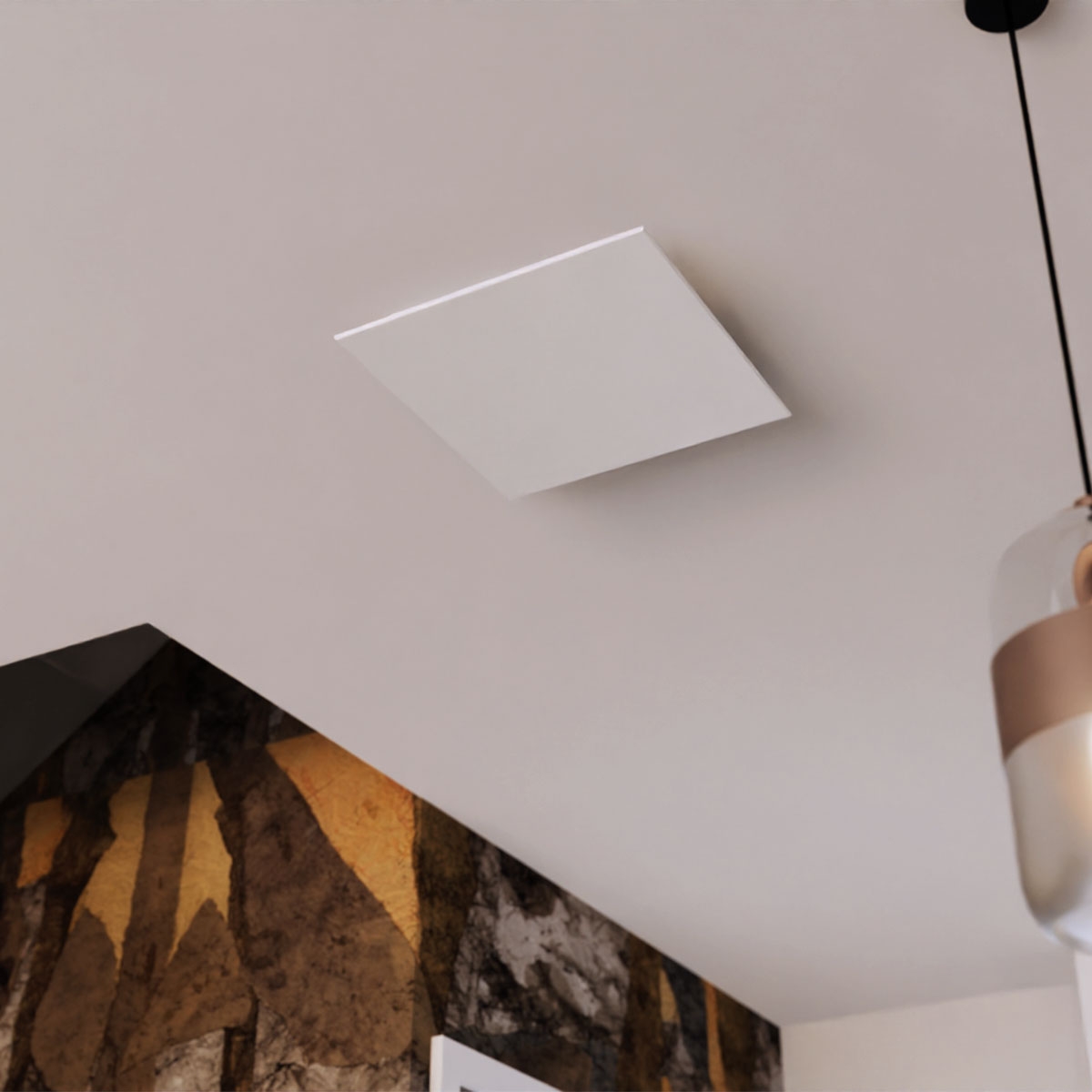 Diffuseur de soufflage circulaire Confort White Baillindustrie