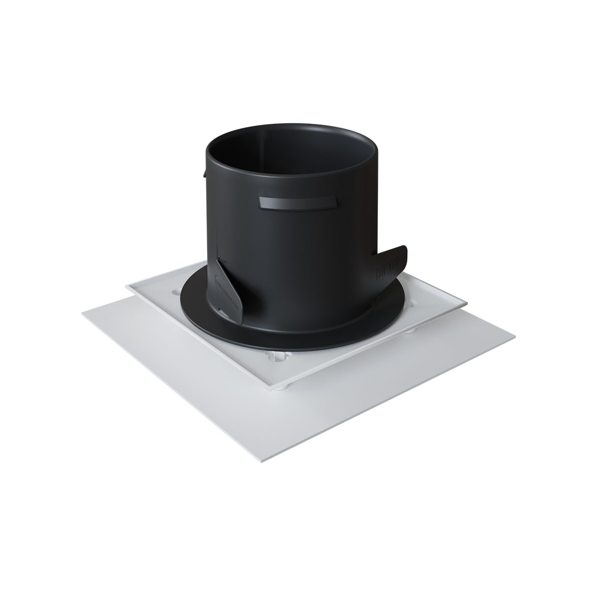 Diffuseur de soufflage circulaire Confort White Baillindustrie