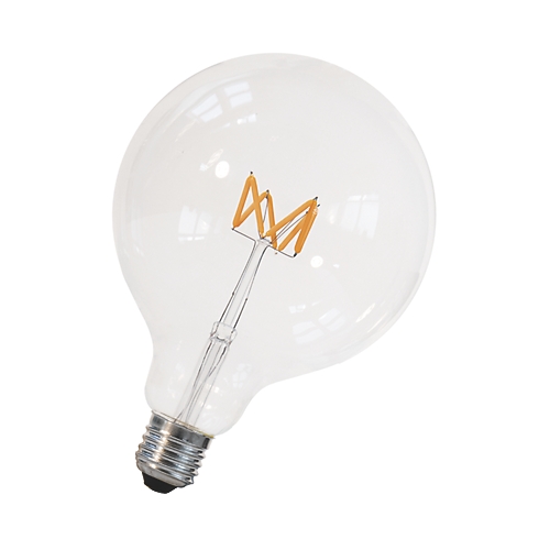 Lampe LED Filament Wave G125 E27 3W 2200K dimmable Bailey