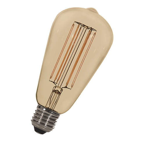 Lampe LED Long Filament ST64 E27 5,8W 2200K Or dimmable Bailey