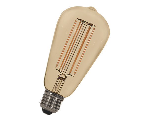 Lampe LED Long Filament ST64 E27 5,8W 2200K Or dimmable Bailey