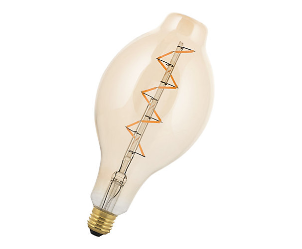 Lampe LED Filament BT120 Big Mami E27 3W 2200K Or dimmable Bailey