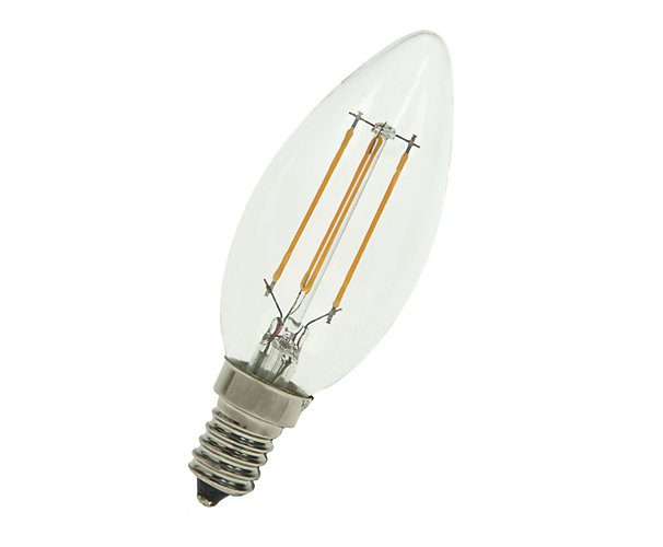 Lampe LED Filament C35 E14 240V 4W 2700K Clair dimmable Bailey
