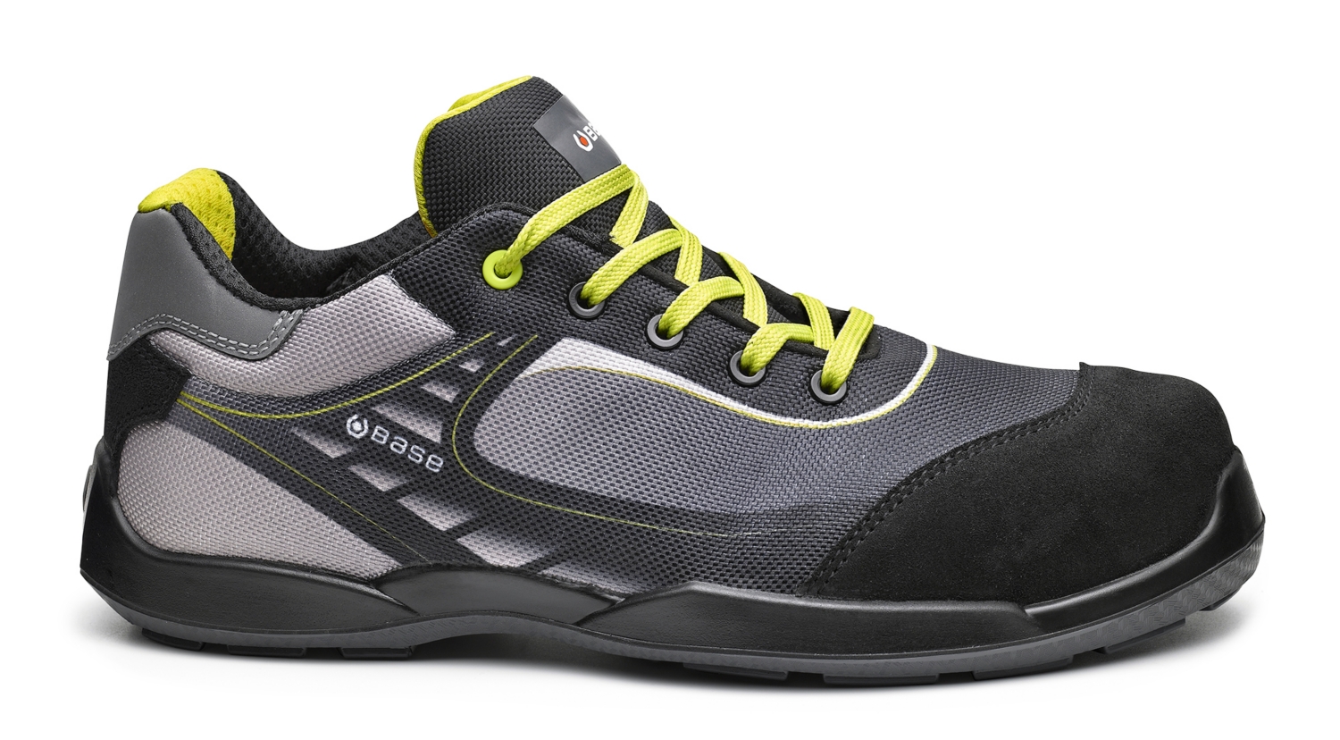  Chaussures basses Tennis B0676B - Gris/Jaune 