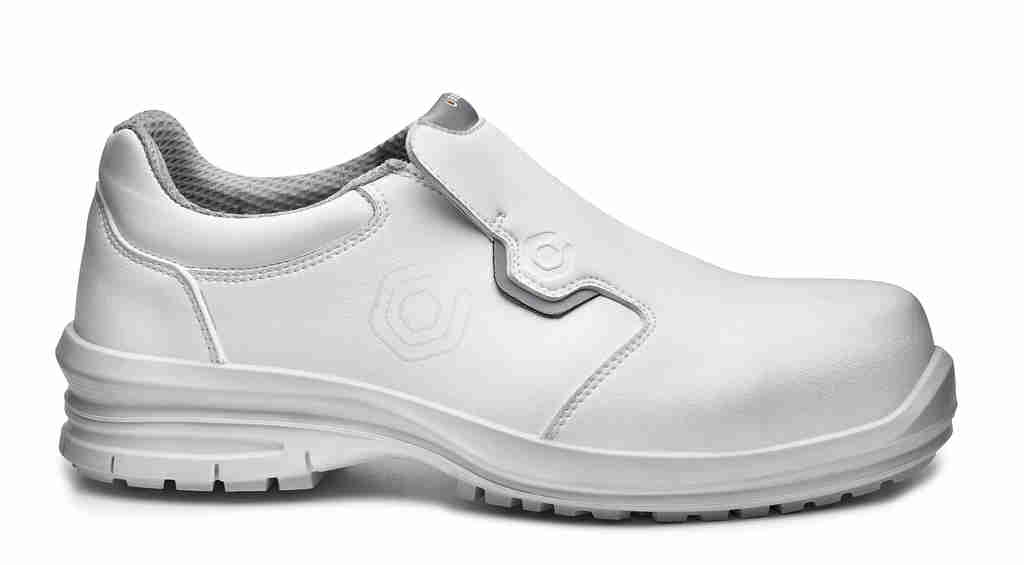 Chaussures de sécurité basse agro-alimentaires Kuma ESD mixte blanc - S2 ESD CI FO SR - Hygiène