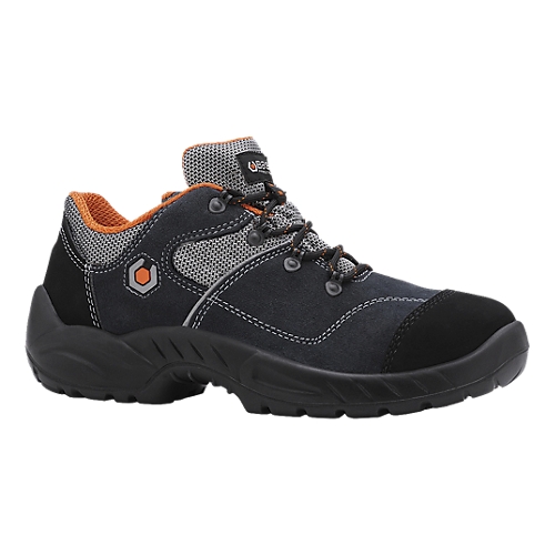 Chaussures basses Garibaldi B0155 - Noir/Orange Base protection