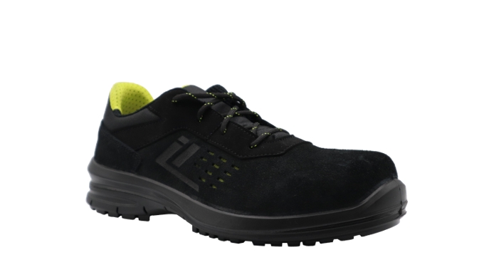 Chaussures basses Liva B0900 - S1PL FO SR Noir/Jaune Ileva