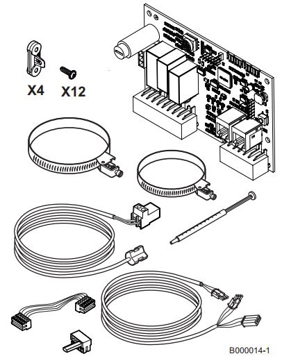 Kit régulation pour vanne 3 voies Chappee