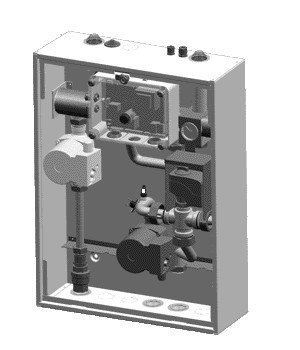 Module de partage 1 zone HT + 1 zone BT nu Chappee