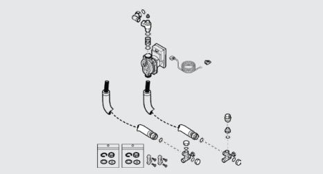 Kit raccordement pour préparateur PIM BE Chappee