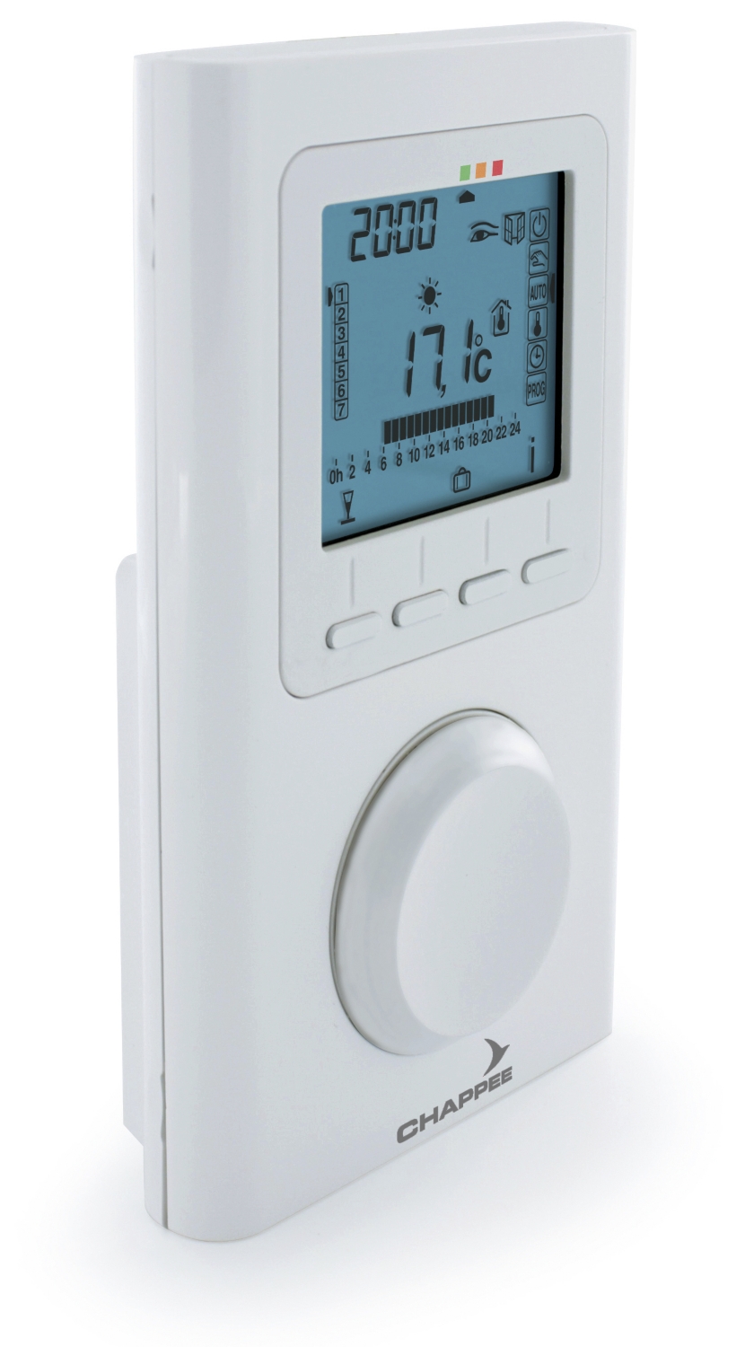 Thermostat d’ambiance programmable hebdomadaire Chappee