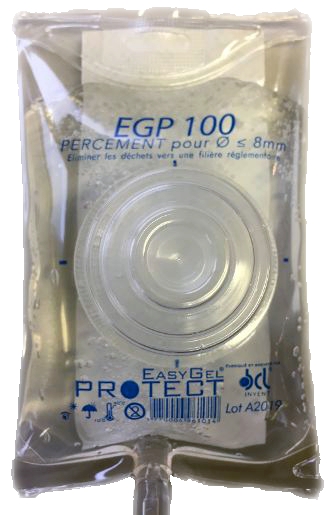 Poche de gel perçage amiante 100ML BCL