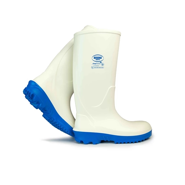 Bottes de sécurité StepliteS CleanGrip - S4 E SR ESD - Blanc