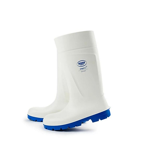 Bottes EasyGrip - S4 SRC - Blanc/Bleu Bekina Boots