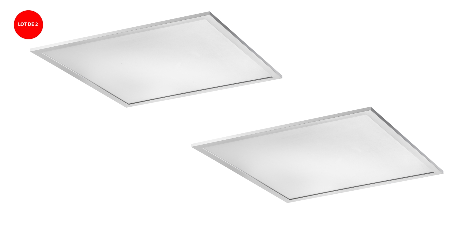 Lot de 2 dalles LED EDGE ECO