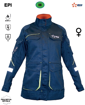 veste avec poche devant