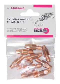 Tubes-contact M8 Binzel