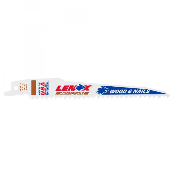 Lame de scie alternative Lumberwolf 6 TPI 152 x 19 x 1,3 mm Lenox