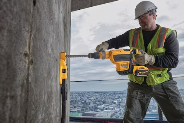 Système d'extraction des poussières pour le perçage Ø 52 mm DeWalt