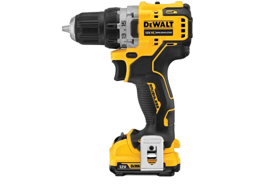 Perceuse visseuse compacte - Moteur brushless - 12V - 2AH li-ion DeWalt