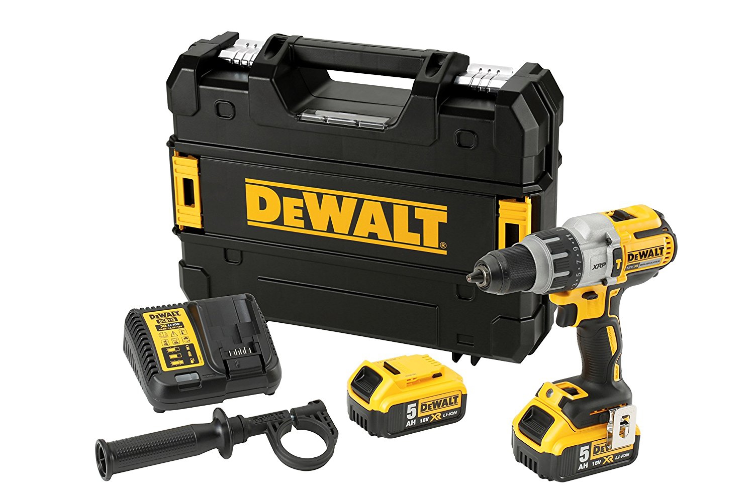 DEWALT Coffret TSTAK avec 100 Accessoires de Perçage et de Vissage -  Spécial Béton - Avec Porte-Embout Magnétique & Coffret de 100 Pièces de  Perçage