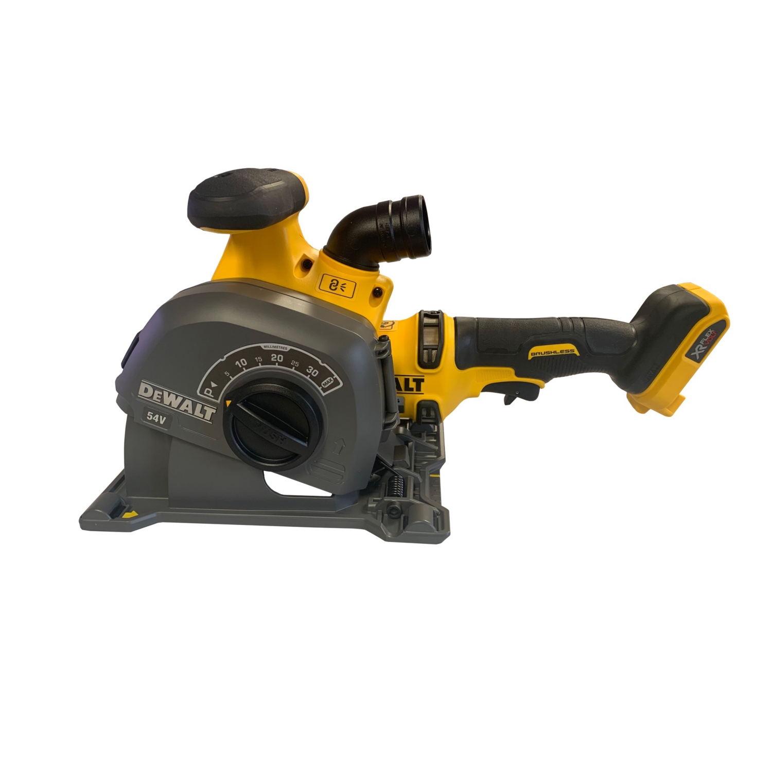 Rainureuse à béton - Moteur brushless - Batterie XR Flexvolt 54 V - 2AH DeWalt