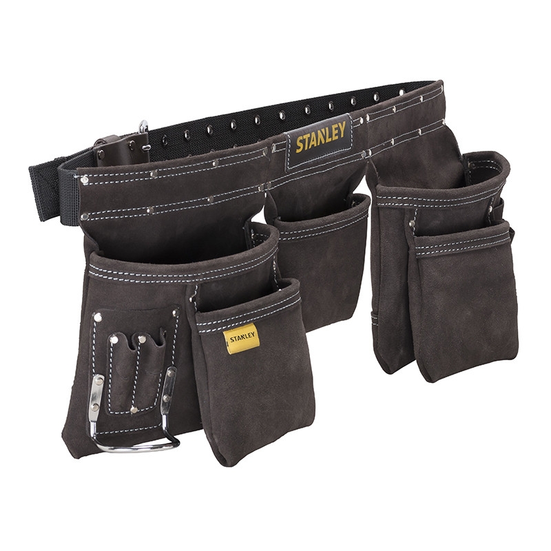 Porte-outils cuir double ceinture Stanley