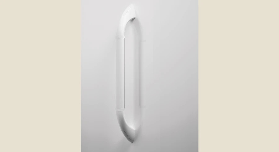 Barre d'appui droite aluminium - A visser