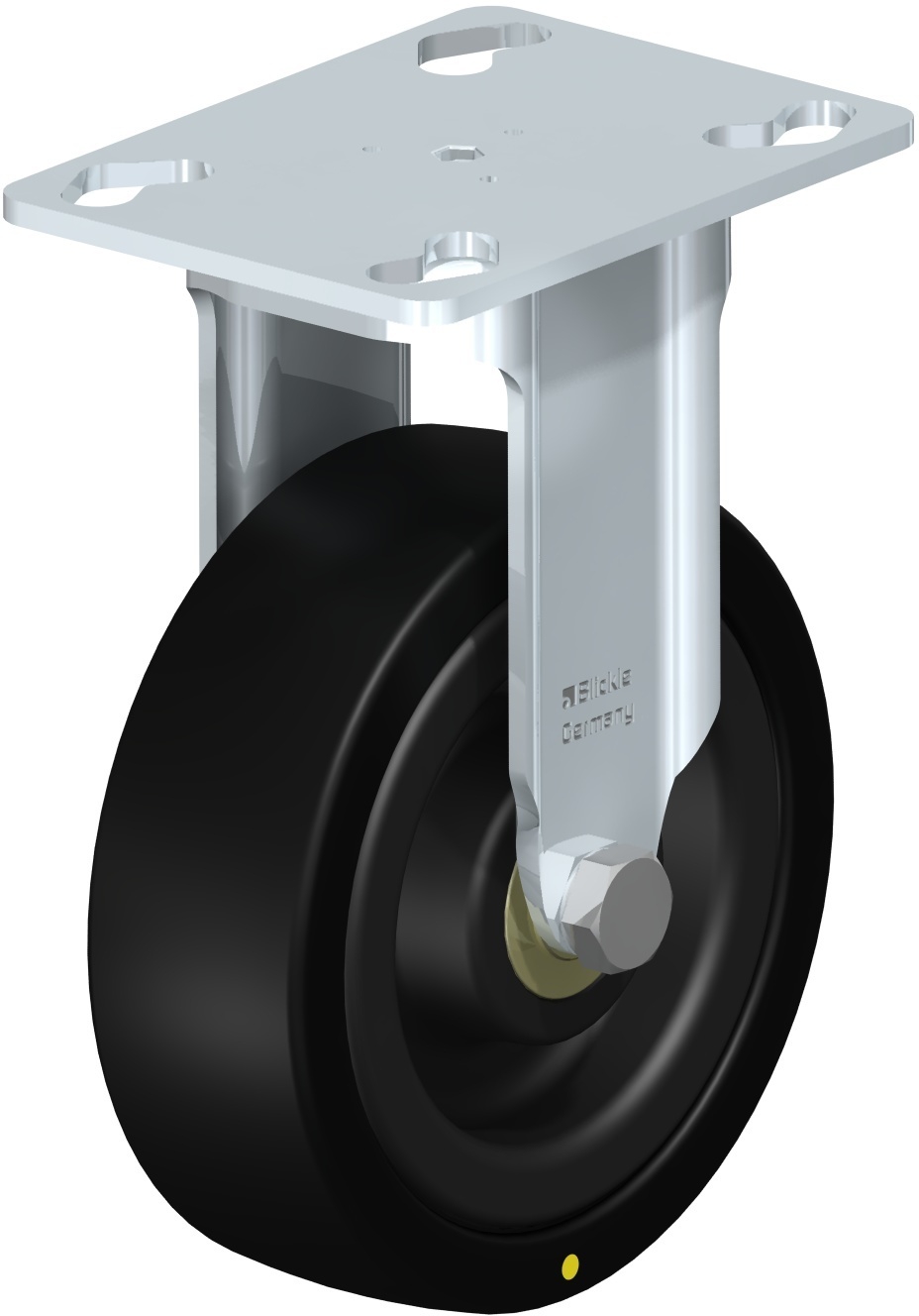 Roulette fixe BKPA-VPA à platine Electro-conductrice Roulement à billes sans frein Blickle