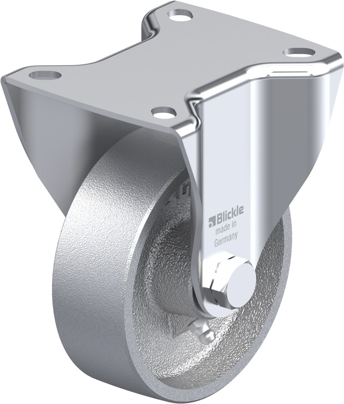 Roue fixe en fonte lisse BK-G Ø 100 mm 350 kg Blickle