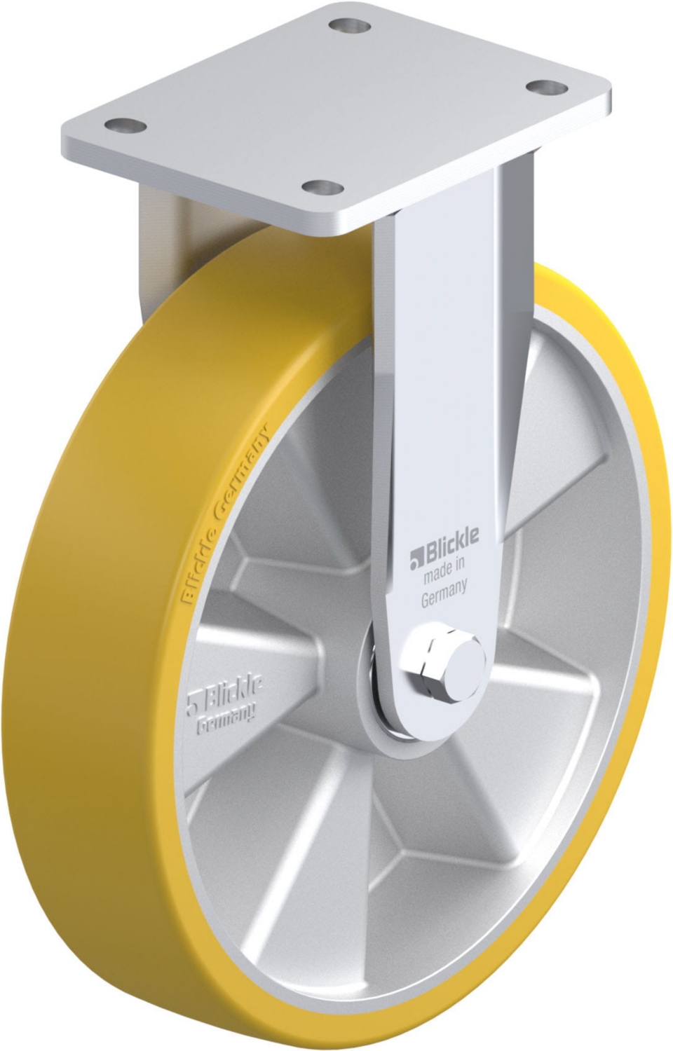 Roulette fixe en polyuréthane à billes BO-ALTH Ø 250 mm 1000 kg Blickle