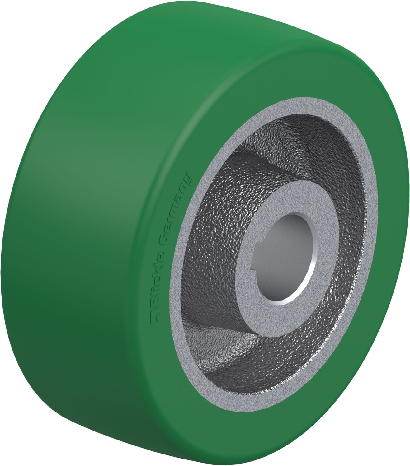 Roue motrice polyuréthane roulement GSTN Ø 125 mm 400 kg Blickle