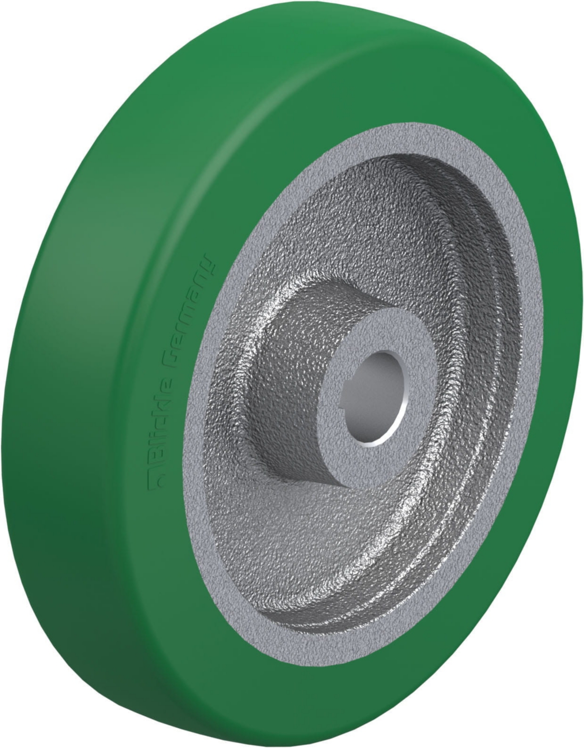 Roue motrice GSTN Rainure de clavette Polyuréthane Blickle