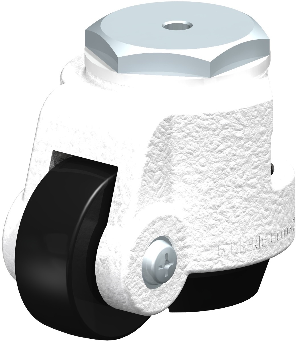 Roulette d’immobilisation HRIG-POA Moyeu lisse Blickle
