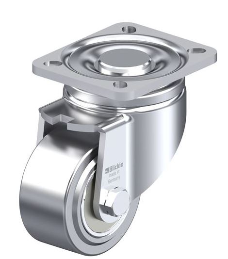 Roulette pivotante acier à billes LH-SVS-80K Ø 80 mm 700 kg Blickle