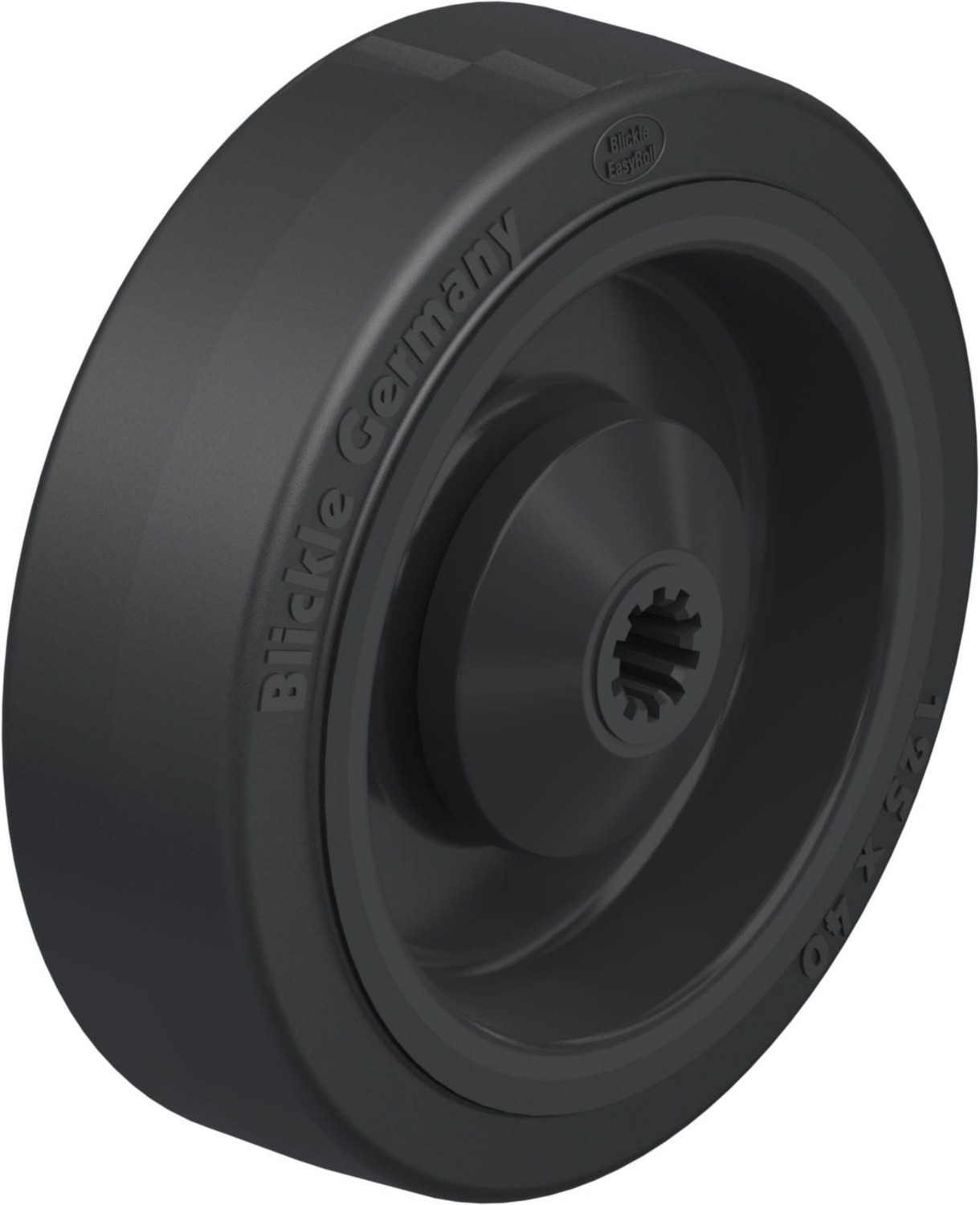 Roue polyamide à billes POEV Ø 125 mm 250 kg Blickle