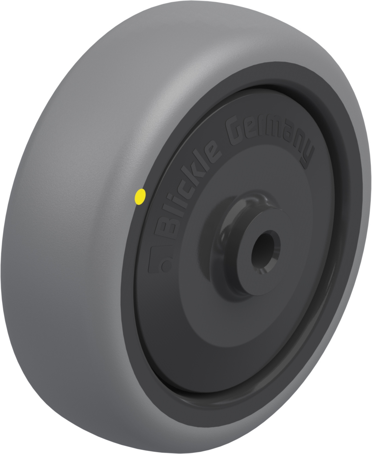 Roue TPA Non tachant gris, Electro-conductrice Roulement à billes Blickle
